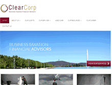 Tablet Screenshot of clearcorp.net.au
